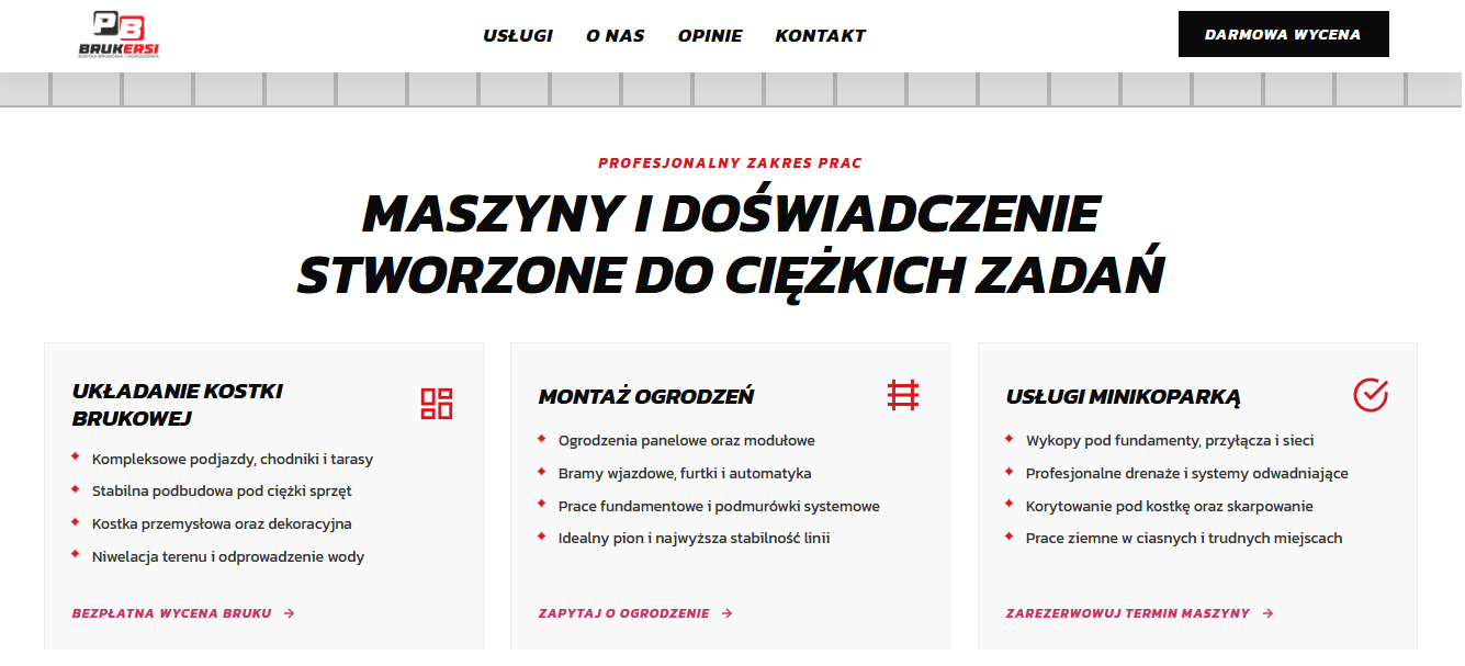 Przejrzysta oferta i szybka wycena prac brukarskich