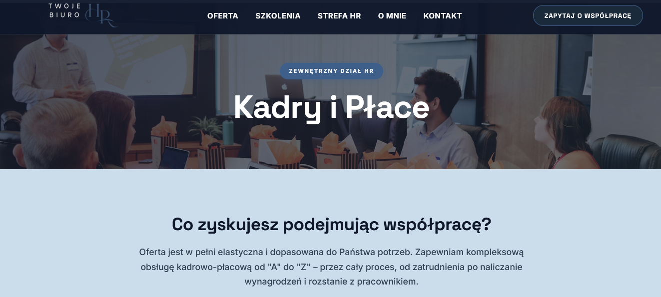 Prezentacja oferty księgowej i kadrowo-płacowej