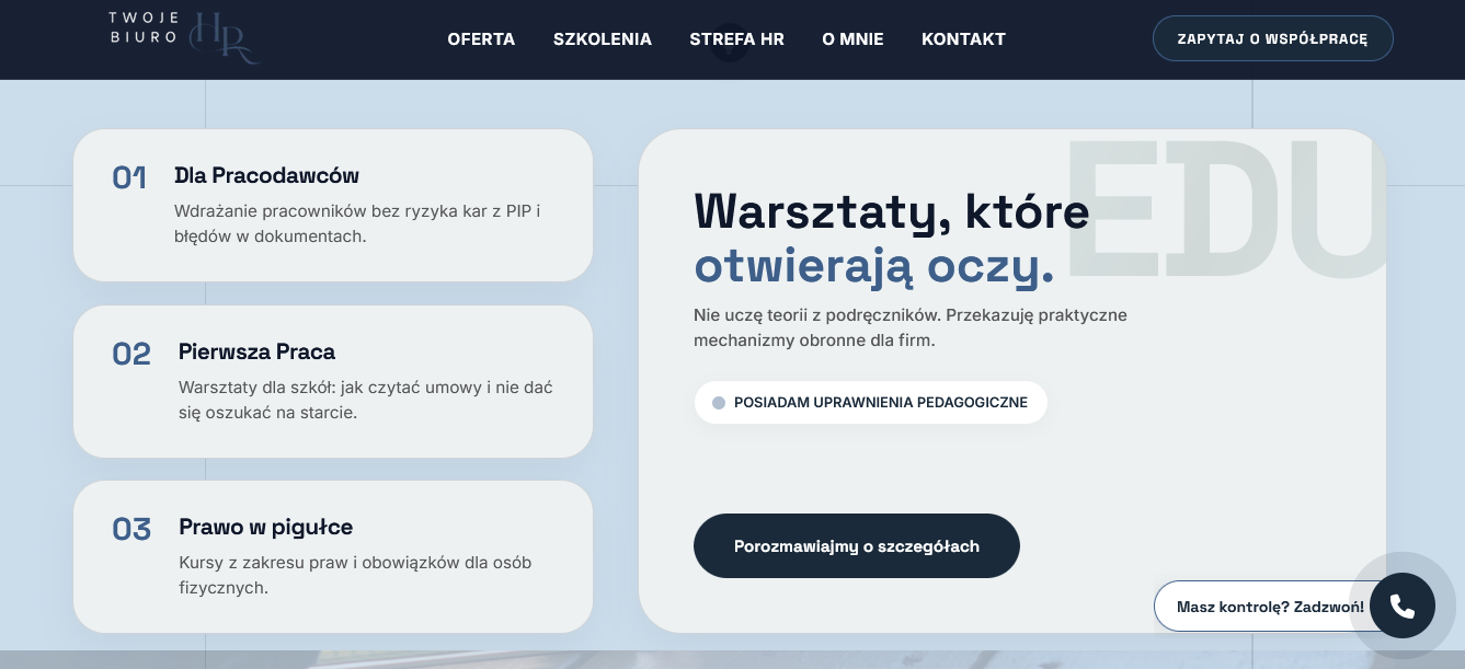 Warsztaty podatkowe i szkolenia na stronie biura rachunkowego