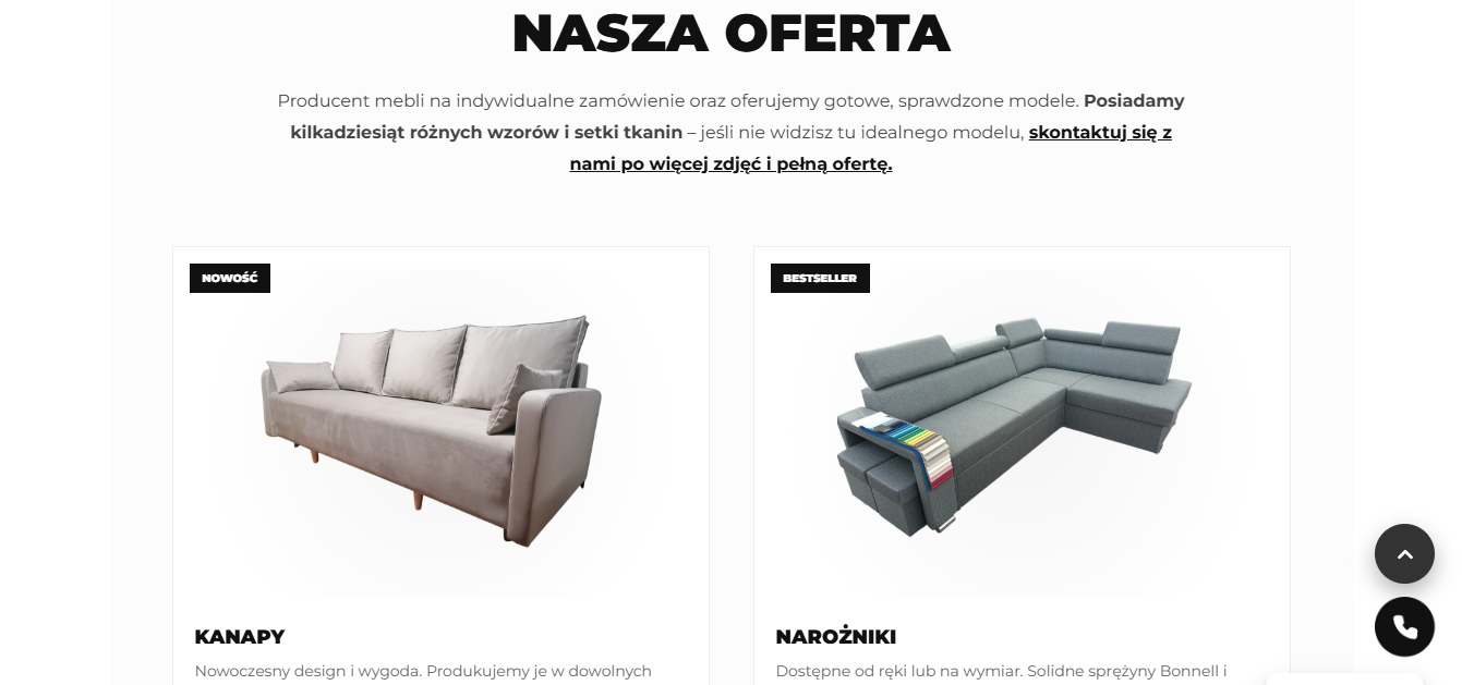 Katalog modeli i meble na wymiar
